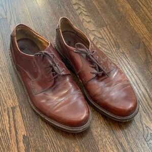 Ecco Men's Brown Leather Oxfords